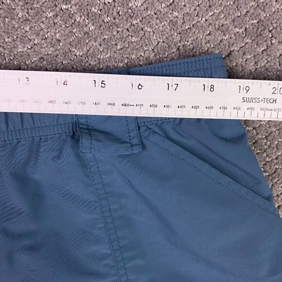 AFTCO Original Fishing Shorts Men's 42 Slate Gray Blue Nylon 8" Hiking Outdoor - Picture 9 of 13